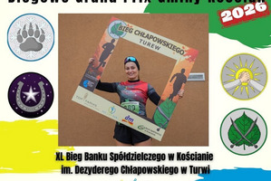 Komunikat organizacyjny XL Biegi Banku Spółdzielczego im. Dezyderego Chłapowskiego Turew, 3 Październik 2026 r.